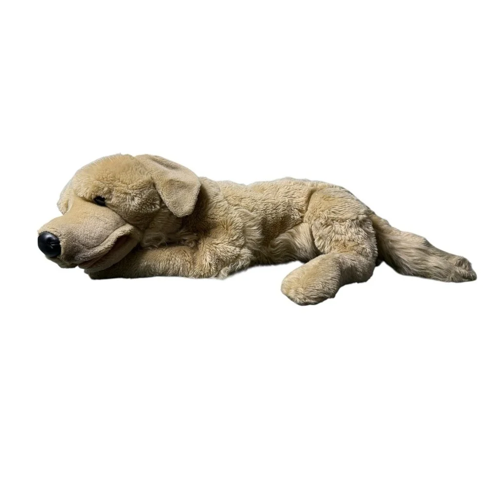 Golden Retriever Yellow Lab Dog Plush‎ Large Stuffed Animal Realistic Life Like